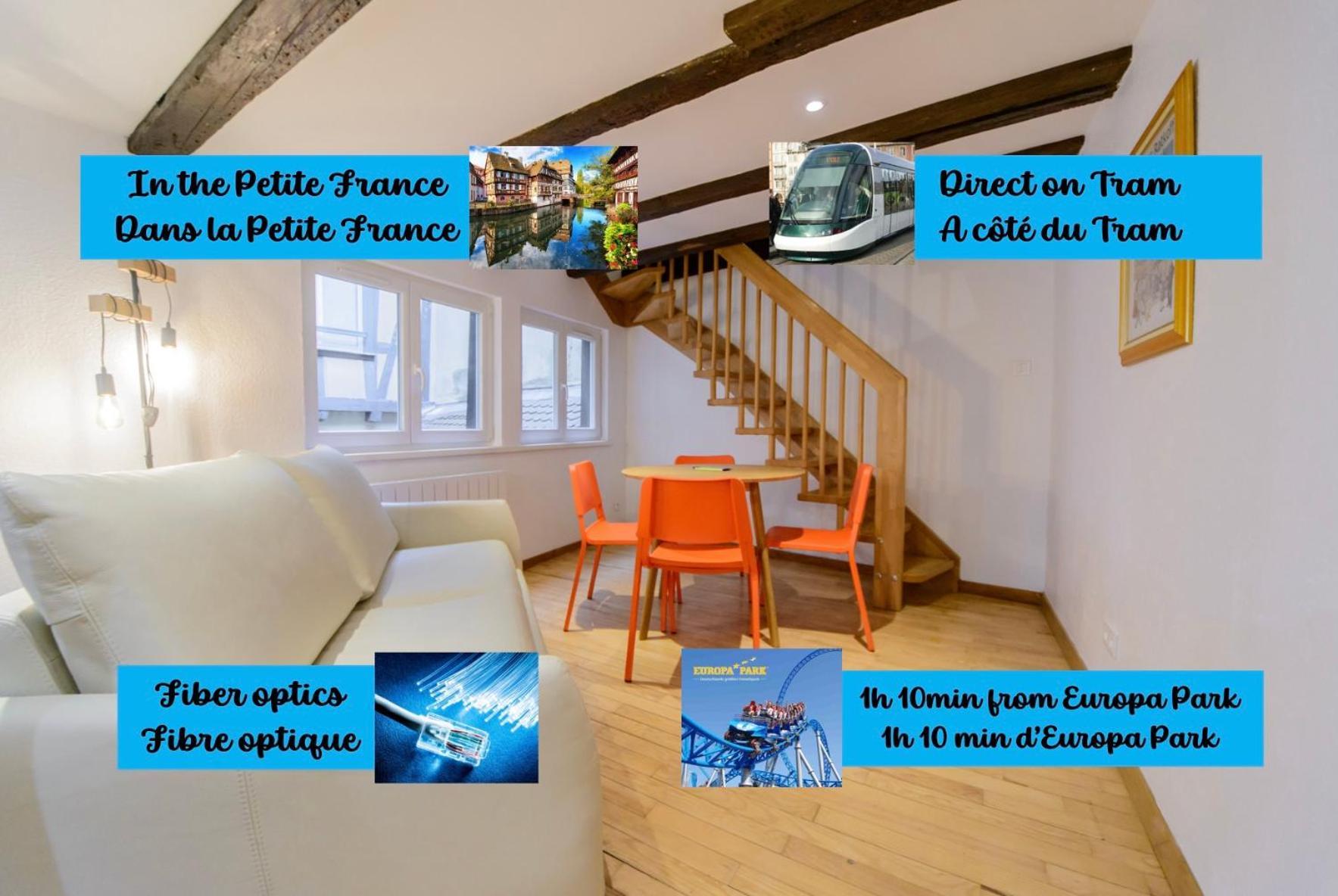 Cosy & Quiet Flat In Historical Lively Center Of Strasbourg Leilighet Eksteriør bilde