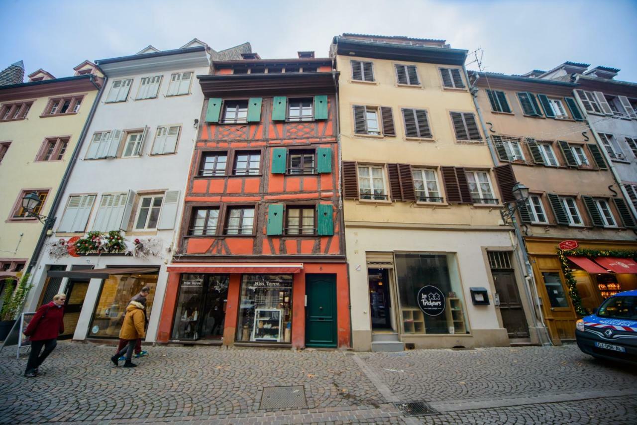 Cosy & Quiet Flat In Historical Lively Center Of Strasbourg Leilighet Eksteriør bilde